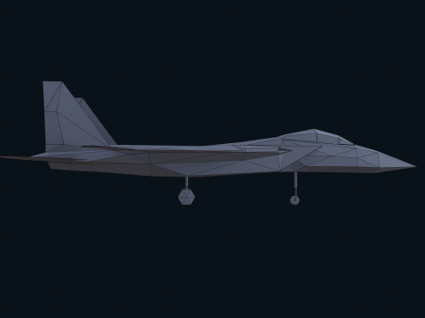 Asset - Army - F15 Eagle 3D MODEL Low-poly Modèle 3D