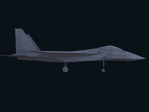 Asset - Army - F15 Eagle 3D MODEL Low-poly 3D Model