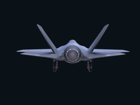 Asset - Army - F 35 Lightning II 3D MODEL Low-poly 3D Model