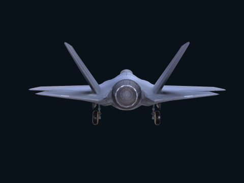Asset - Army - F 35 Lightning II 3D MODEL Low-poly 3D Модель