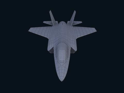 Asset - Army - F 35 Lightning II 3D MODEL Low-poly 3D Модель