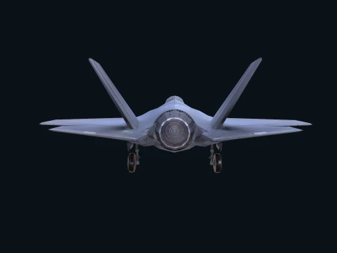 Asset - Army - F 35 Lightning II 3D MODEL Low-poly 3D Model