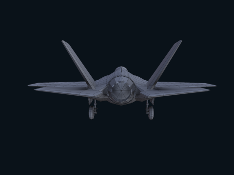 Asset - Army - F 35 Lightning II 3D MODEL Low-poly 3D Модель
