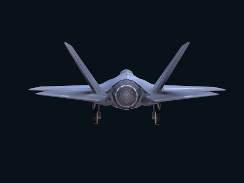 Asset - Army - F 35 Lightning II 3D MODEL Low-poly 3D Модель
