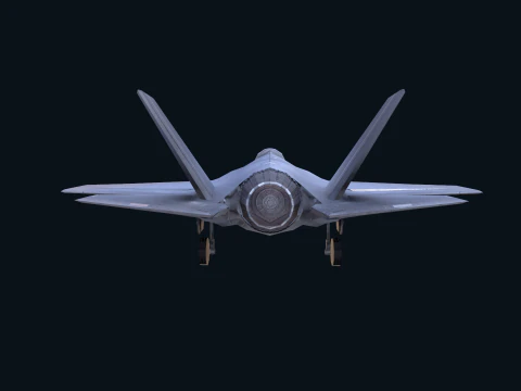 Asset - Army - F 35 Lightning II 3D MODEL Low-poly 3D Model
