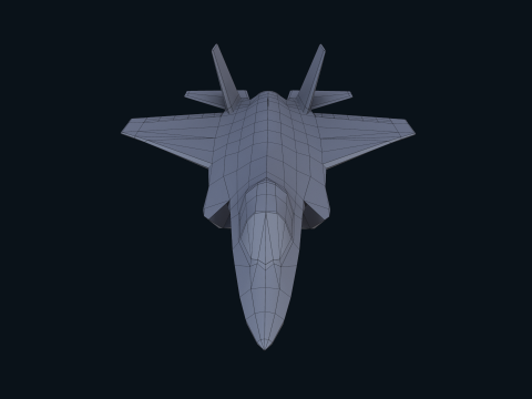 Asset - Army - F 35 Lightning II 3D MODEL Low-poly 3D Модель