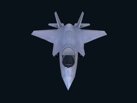Asset - Army - F 35 Lightning II 3D MODEL Low-poly 3D Модель