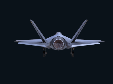 Asset - Army - F 35 Lightning II 3D MODEL Low-poly 3D Модель