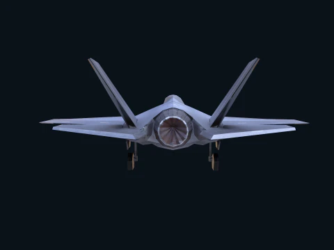 Asset - Army - F 35 Lightning II 3D MODEL Low-poly 3D Model
