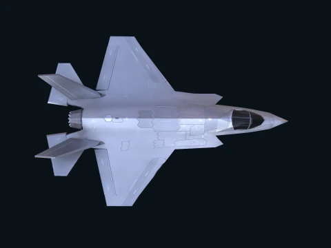 Asset - Army - F 35 Lightning II 3D MODEL Low-poly 3D Model