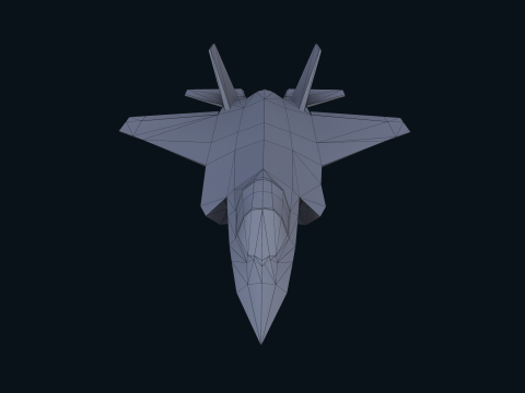 Asset - Army - F 35 Lightning II 3D MODEL Low-poly 3D Модель