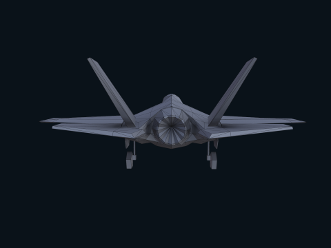 Asset - Army - F 35 Lightning II 3D MODEL Low-poly 3D Модель