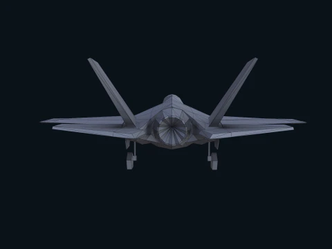 Asset - Army - F 35 Lightning II 3D MODEL Low-poly 3D Model