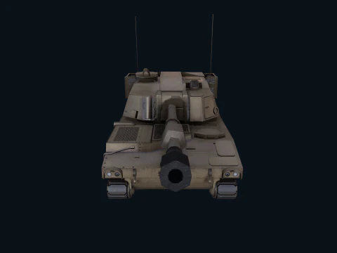 Asset - Army - M109 Howitzer Model Realistic Low-poly 3D Model