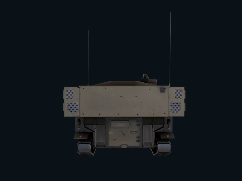 Asset - Army - M109 Howitzer Model Realistic Low-poly 3D Model
