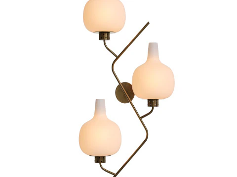 Lampu Dinding ZigZag Model 3D