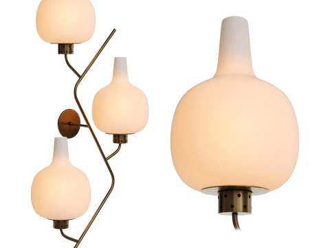 ZigZag Wall Lamps 3D Model