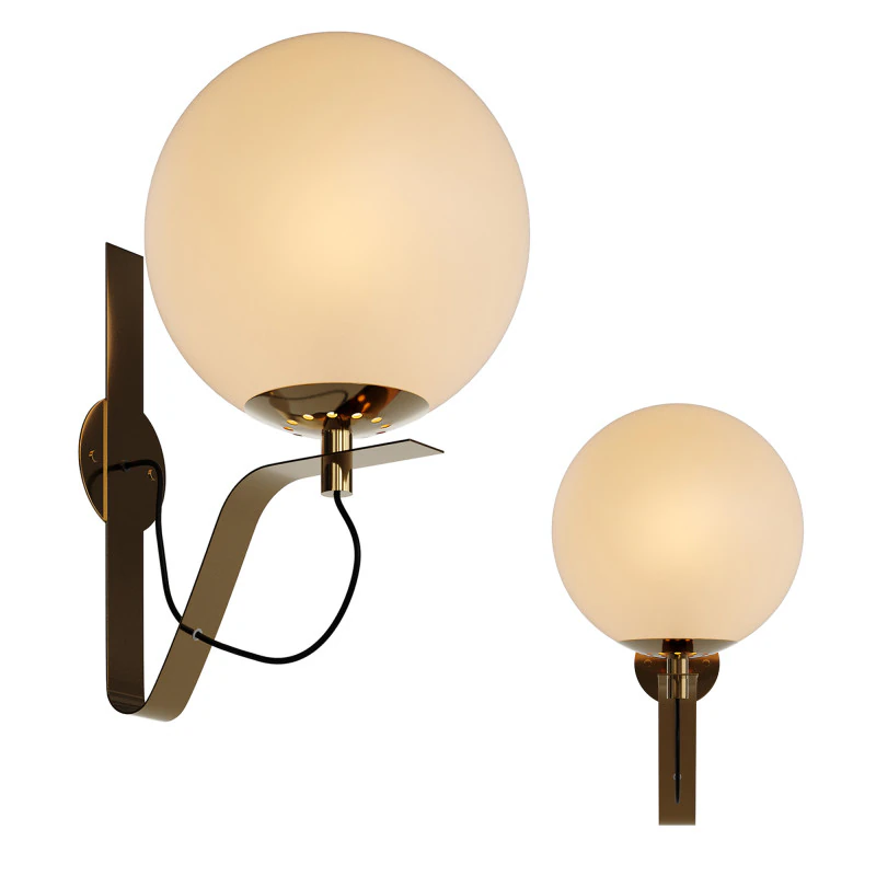 セルジオ・アスティのウォールライト 3Dモデル .c4d .max .obj .3ds .fbx .stl .blend