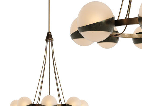 Chandelier by Stilnovo 3D Model