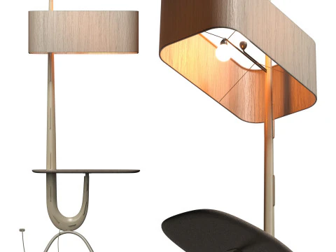 Floor Lamp by Rispal 3D Model