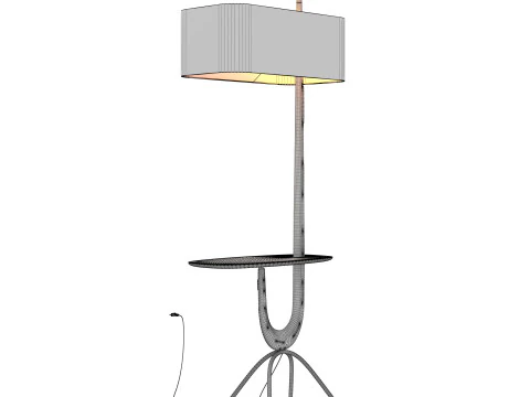 Floor Lamp by Rispal 3D Model