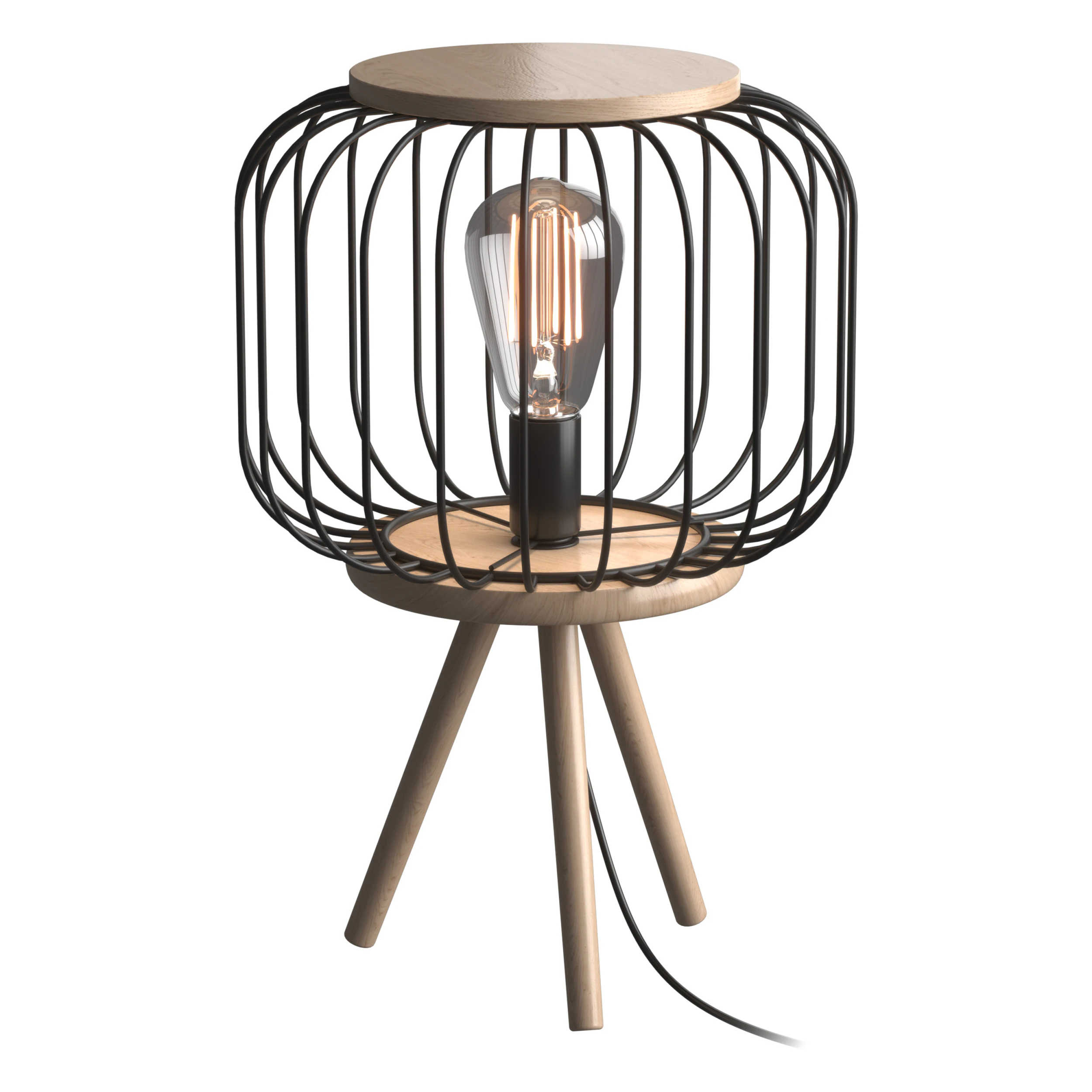 Harlow Table Lamp 3D Model .c4d .max .obj .3ds .fbx .stl .blend 