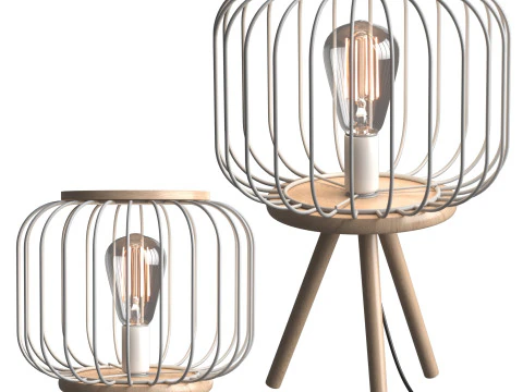 Harlow Table Lamp 3D Model