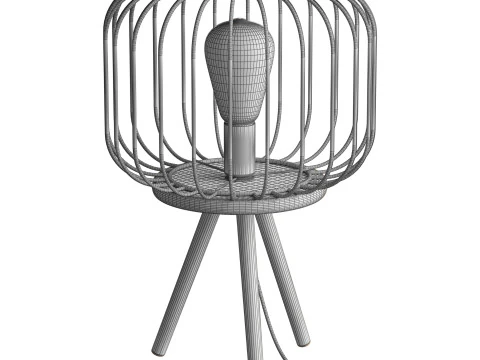 Harlow Table Lamp 3D Model
