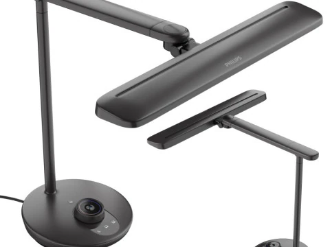 L&aacute;mpara de mesa Philips - VDTMate funcional DSK501 Modelo 3D