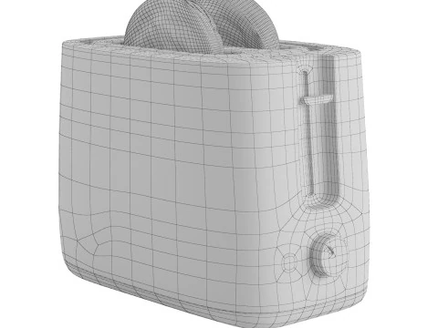 Philips toaster HD2581 3D Model