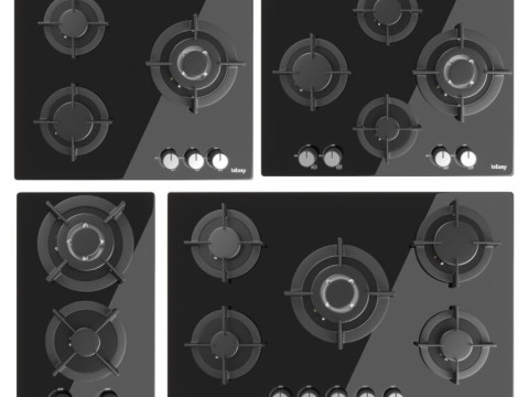 IsEasy Gas Hob 3D Model