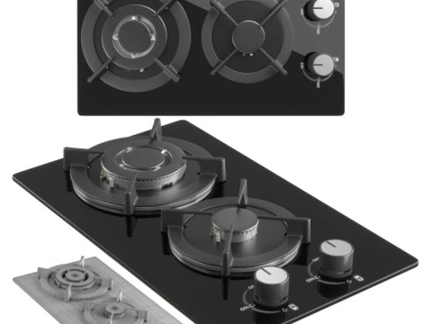 IsEasy Gas Hob 3D Model