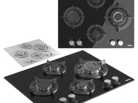 IsEasy Gas Hob 3D Model