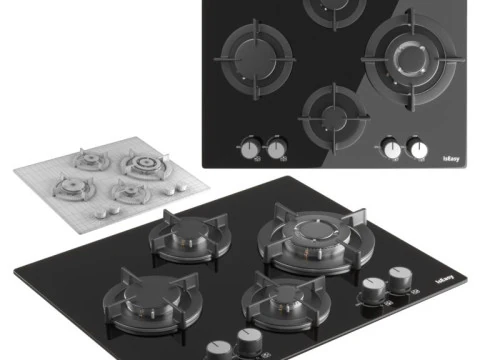 IsEasy Gas Hob 3D Model