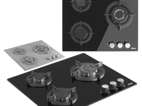 IsEasy Gas Hob 3D Model