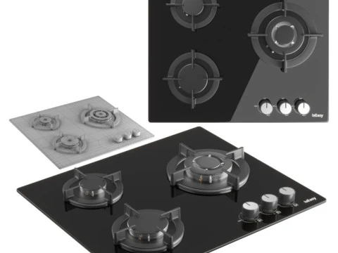 IsEasy Gas Hob 3D Model