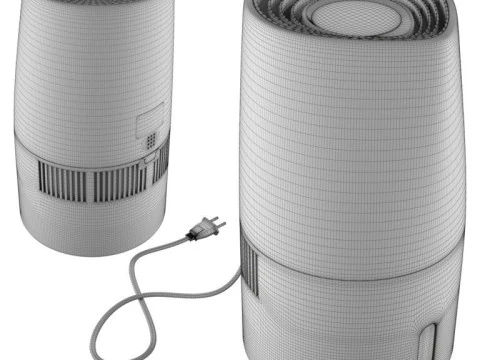 Philips Luchtbevochtiger 3000 Serie HU3916 3D Model