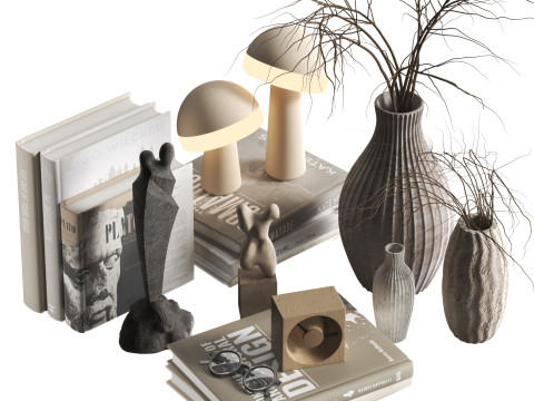 Decorative set 01 3Dモデル