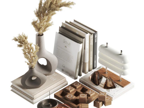 装饰套装03 3D 模型