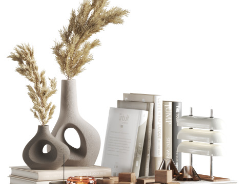 Decorative set 03 Modello 3D