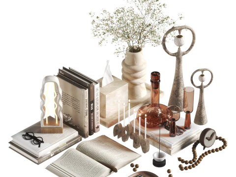 装饰套装05 3D 模型