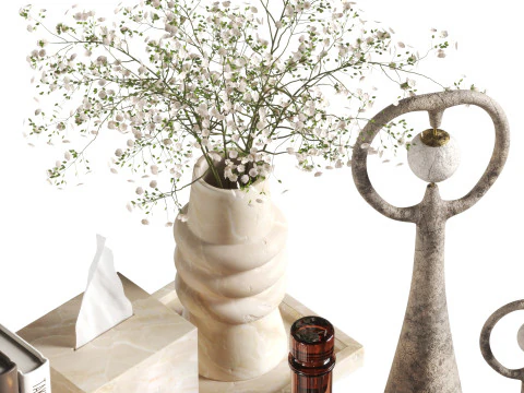 सजावटी सेट 05 3D मॉडल