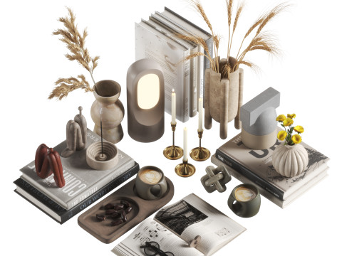 Decorative set 06 Modelo 3D