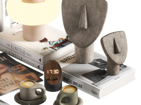 Decorative set 09 3D Model