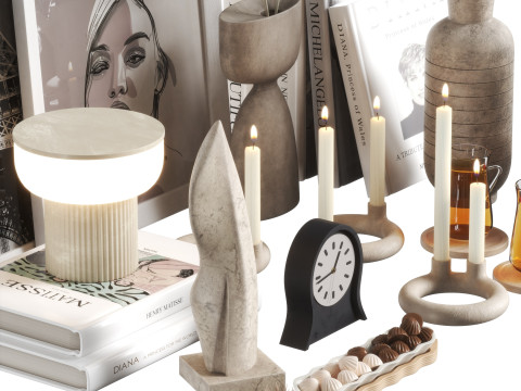 Decorative set 11 3D 模型