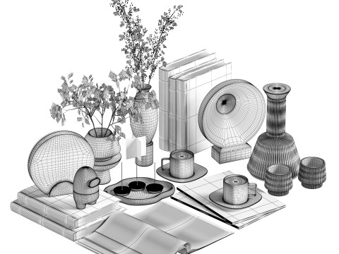 Decorative Set 12 3D Model