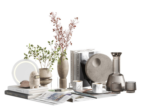 Decorative Set 12 3D Model