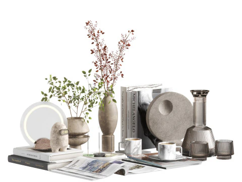 Decorative Set 12 3D Model