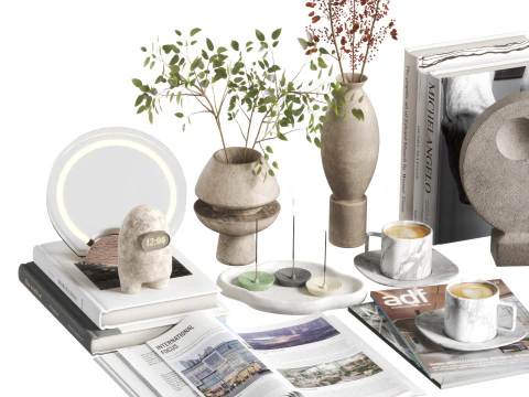 Decorative Set 12 3D Model