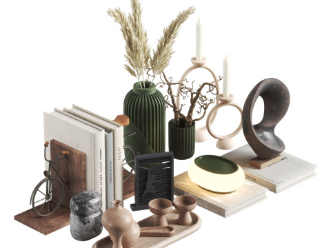 Decorative Set 13 3D 모델